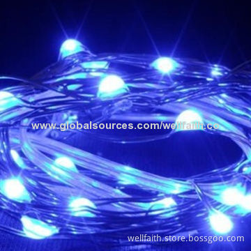 Fiber-optic LED String Lights with Individual Packing for Concert Decoration
